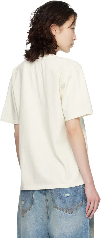 Rhude Off-white Virgin Islands Script T-shirt In White