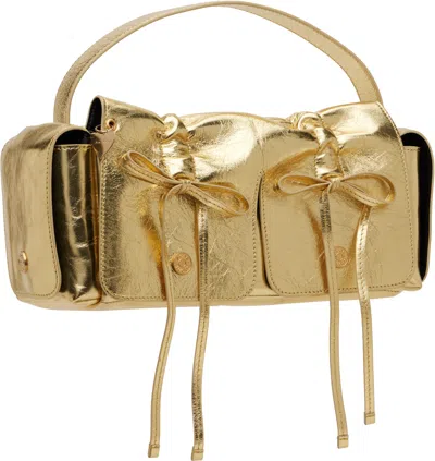 Acne Studios Gold Multipocket Bag