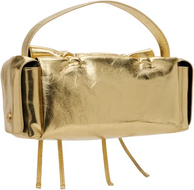 Acne Studios Gold Multipocket Bag