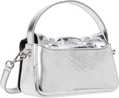 Acne Studios Silver Multipocket Micro Metallic Bag