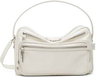 Acne Studios White Camero Camera Shoulder Bag
