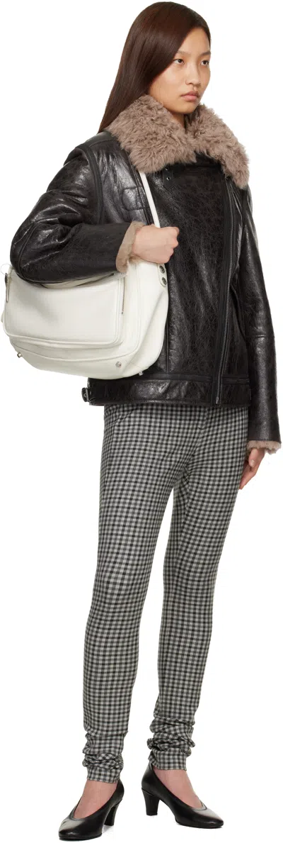 Acne Studios White Camero Camera Shoulder Bag