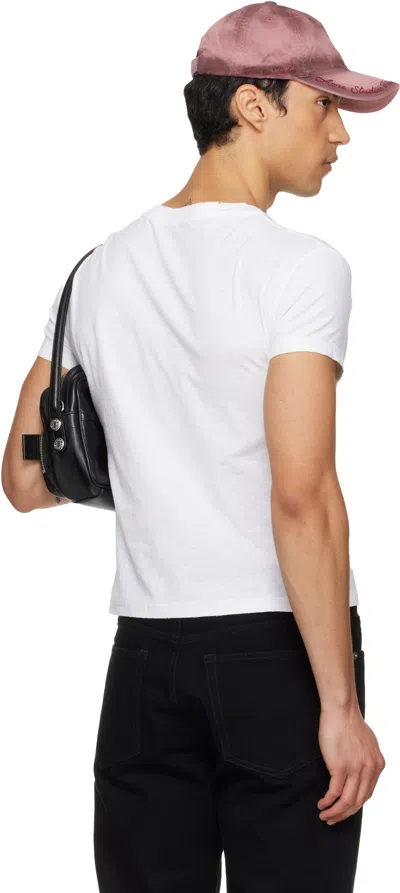 Acne Studios Graphic T-shirt In White