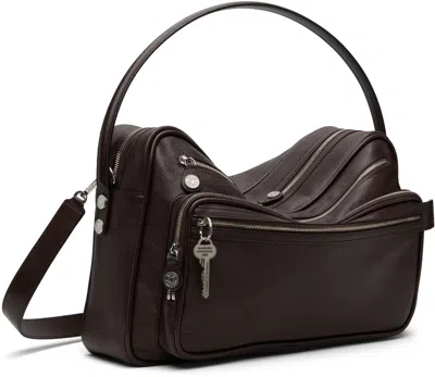 Acne Studios Brown Camero Camera Shoulder Bag