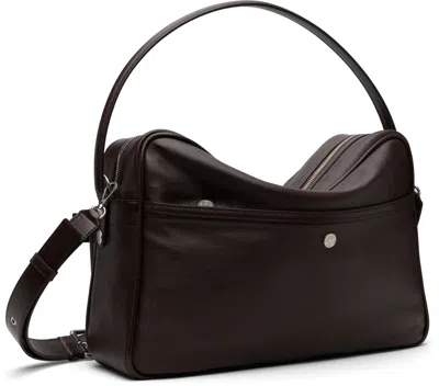 Acne Studios Brown Camero Camera Shoulder Bag