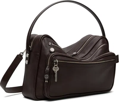 Acne Studios Brown Camero Camera Shoulder Bag
