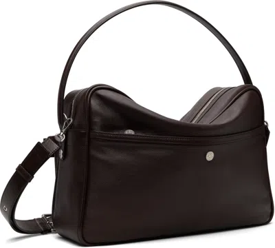 Acne Studios Brown Camero Camera Shoulder Bag