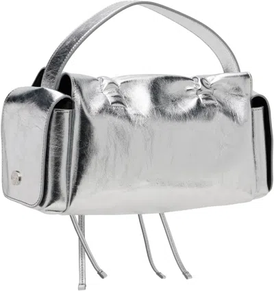 Acne Studios Silver Multipocket Bag