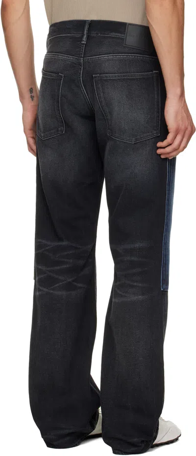 Acne Studios Black Patchwork 2010 Jeans In Blue