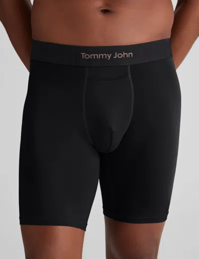 Tommy John Men's Customized Flex Boxer Brief 8" In White