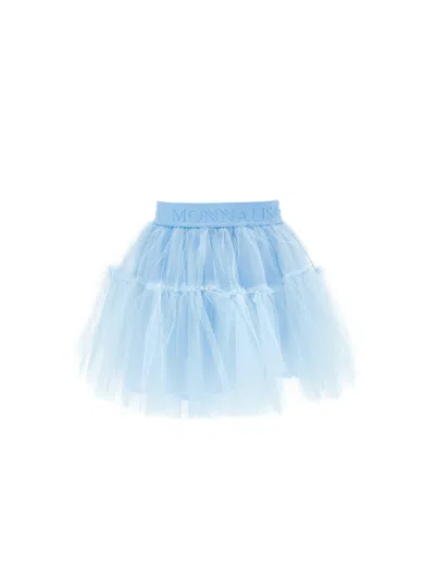 Monnalisa Kids' Ruffled Tutu In Blue