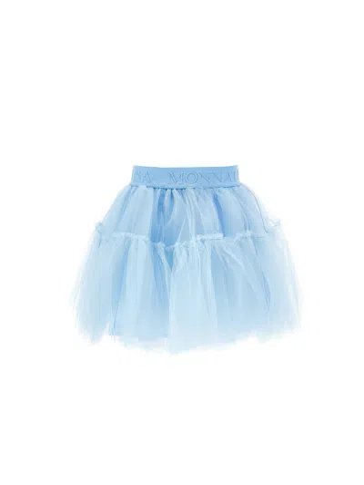 Monnalisa Kids' Ruffled Tutu In Blue