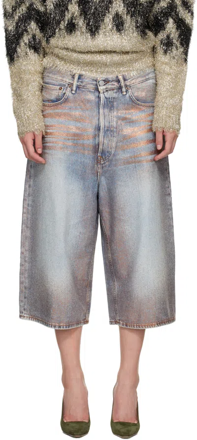 Acne Studios Multi-pocket Denim Shorts