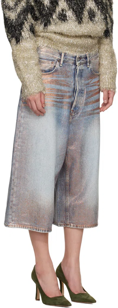 Acne Studios Multi-pocket Denim Shorts