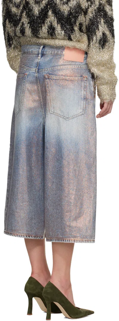 Acne Studios Multi-pocket Denim Shorts