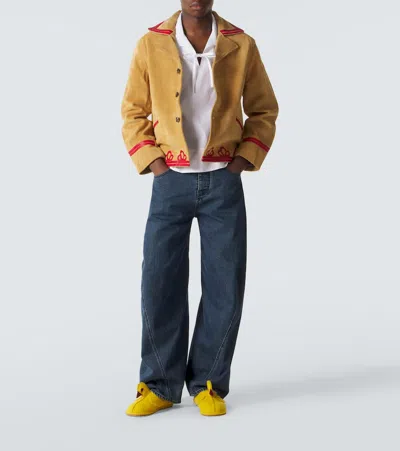 Bode Brown Regular Fit Jacket In Brown