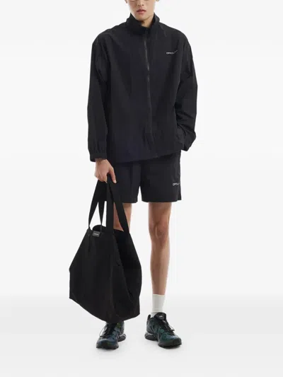 Off Duty Bright Jacket In Black