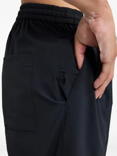 Off Duty Frag Drawstring Trousers In Black