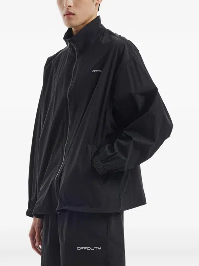 Off Duty Bright Jacket In Black