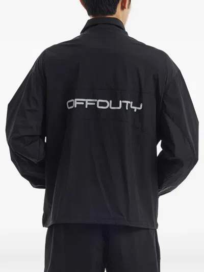 Off Duty Bright Jacket In Black