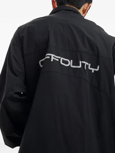 Off Duty Bright Jacket In Black