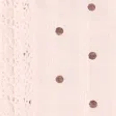 Hollister Curvy Lace Trim Mini Dress In Pink