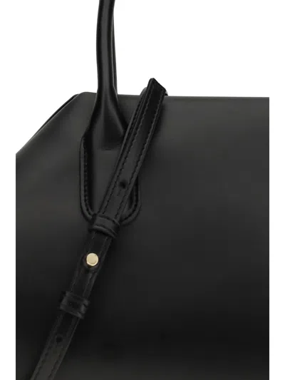Themoirè Tallia Trank Medium Shoulder Bag In Black