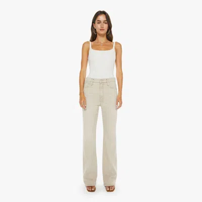 Mother The Dodger Sneak Relaxed Straight Leg Jeans In Pink