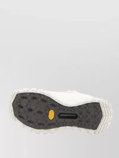 Moncler Waterproof Trailgrip Gtx Sneakers With Carbon Fiber In White