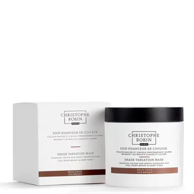Christophe Robin Shade Variation Mask Ash Brown In White