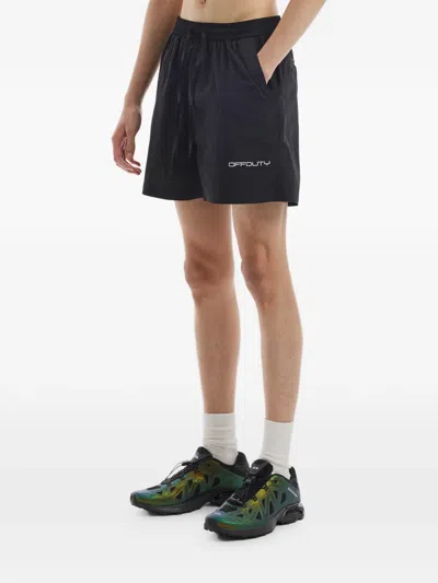 Off Duty Bright Shorts In Black