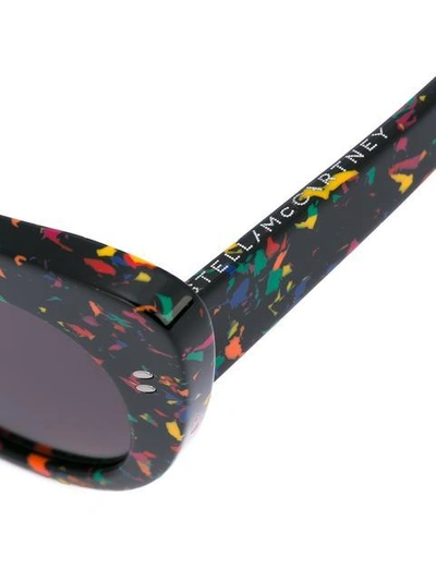 Shop Stella Mccartney Oversized Cat Eye Sunglasses