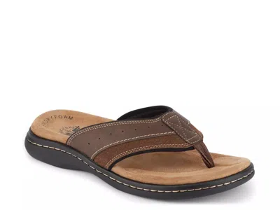 Dockers Laguna Mens Flip Flops Casual Beach Sandals For Men In Multi