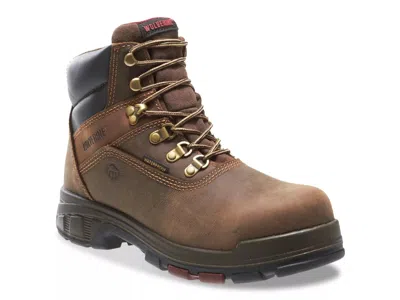 Wolverine Extra Wide Width Cabor Work Boot In Brown