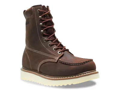Wolverine Extra Wide Width Loader Steel Toe Work Boot In Brown
