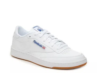 Reebok Club C 85 Leather Sneakers In White