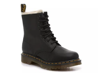 Dr. Martens Black Leather Lace-up Boots Dr Martens In Black