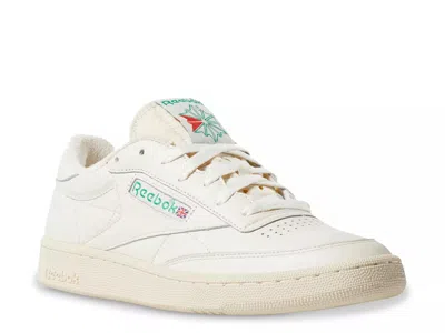 Reebok Club C 85 Vintage Leather Sneakers In White
