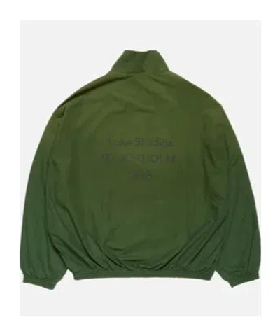 Acne Studios Full-zip Jacket In Green