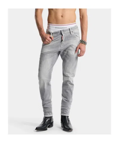 Dsquared2 Five-pockets Jeans In Gray