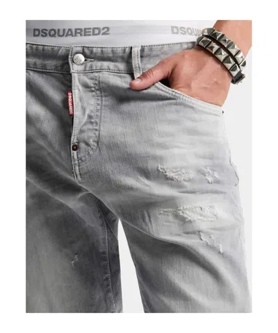 Dsquared2 Five-pockets Jeans In Gray