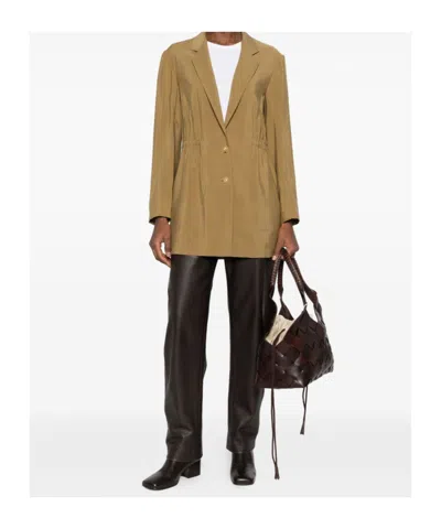 Alysi Single-breasted Blazer Jacket In Multi