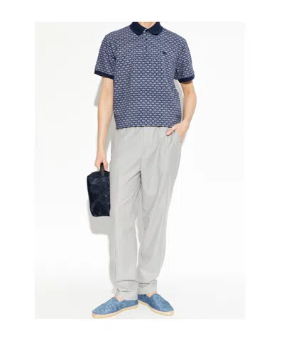 Etro Belt Loop Track Pants In Gray