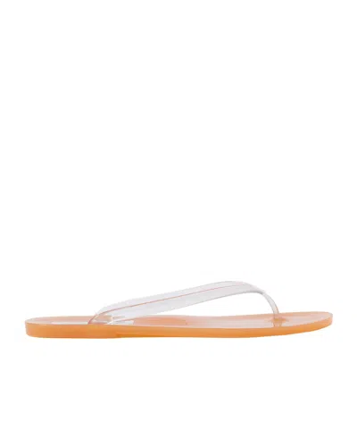 Christopher Esber Jo Pvc Flip Flops In Brown