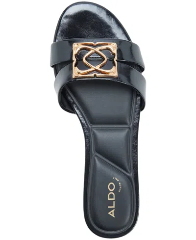 Aldo Sunray Slide Sandal In Black