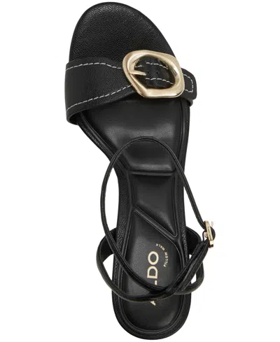 Aldo Emmarose Ankle Strap Sandal In Black