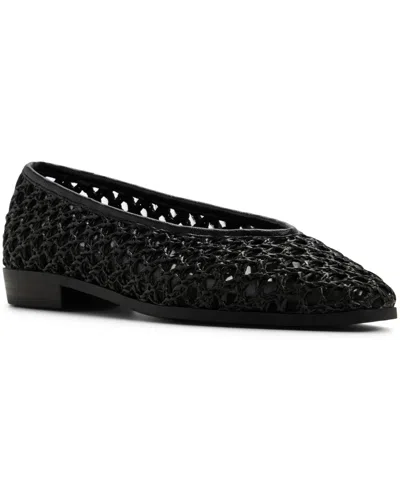 Aldo Rafaella Ballet Flat In Black