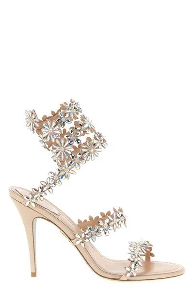 René Caovilla Flat Sandal Rene Caovilla Woman Color Pink In Multi