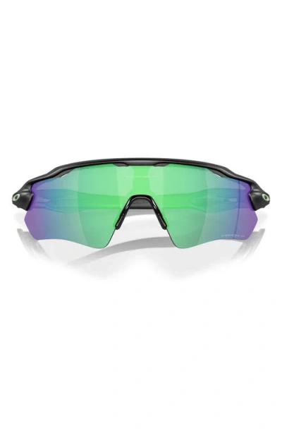 Oakley Womens Black Oo9208 Radar Ev Path Shield-frame Acetate Sunglasses In Black