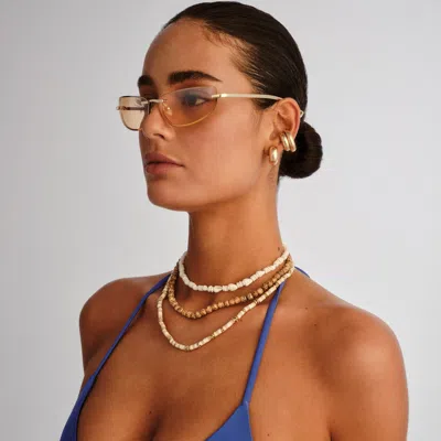 Le Specs Bubbles In Orange